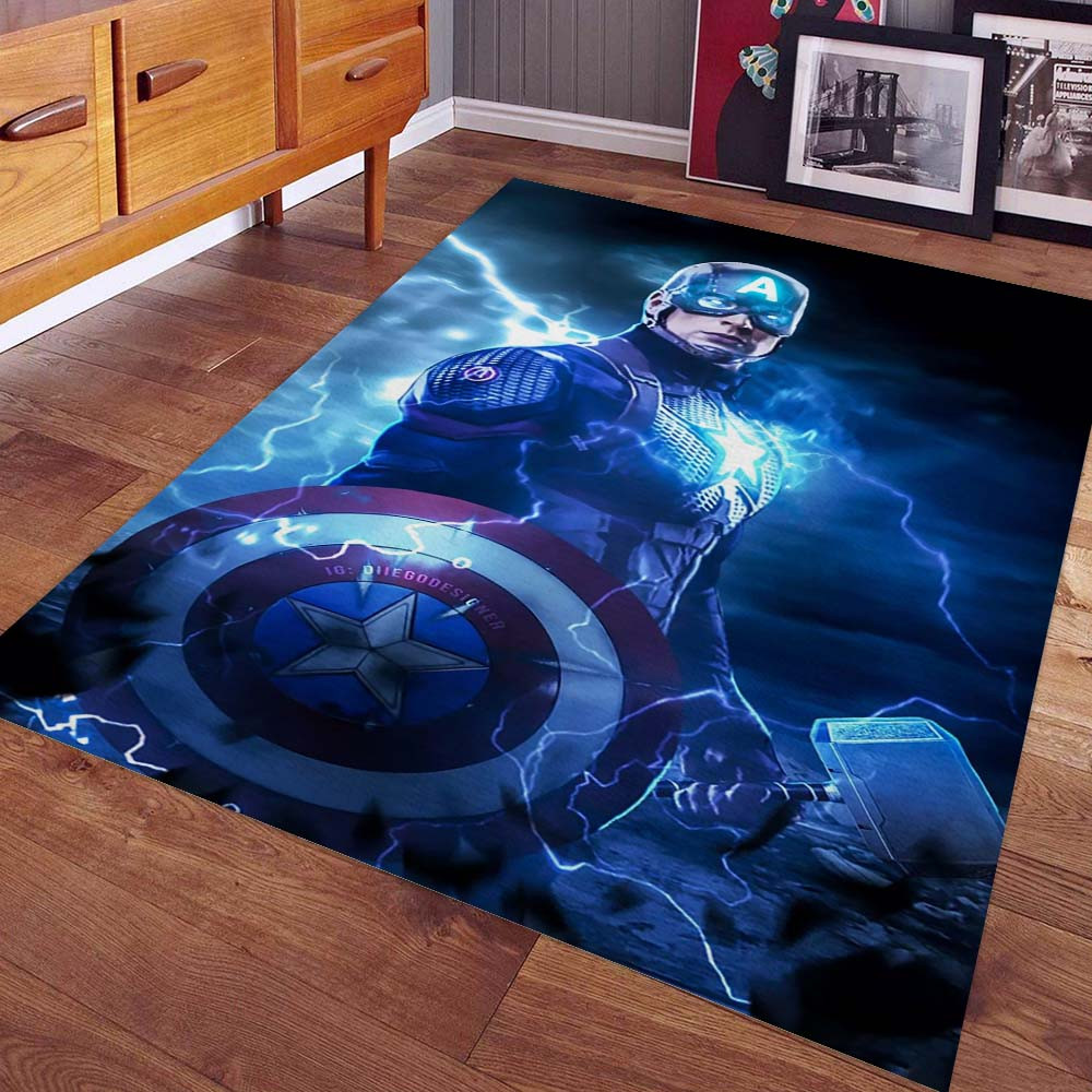 Captain America Hammer Teppich