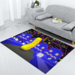 PACMAN 3D-Kunst Teppich