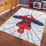 Spiderman auf Sendung Teppich