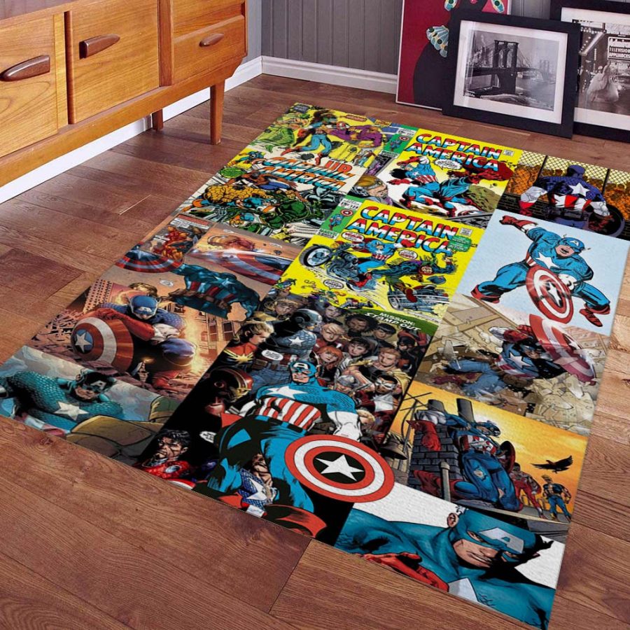 Captain America Superhelden Teppich – Bild 4
