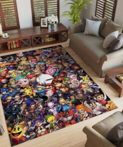 Nintendo All-Charakter Teppich