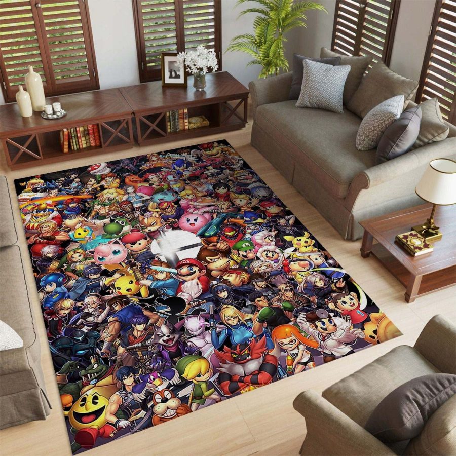 Nintendo All-Charakter Teppich – Bild 4