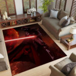 Darth Vader mit Lichtschwert Star Wars Teppich