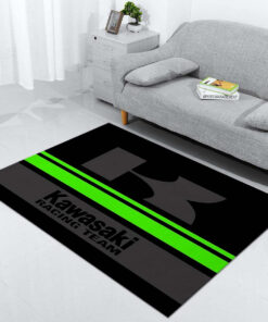 Kawasaki-Rennteam Teppich