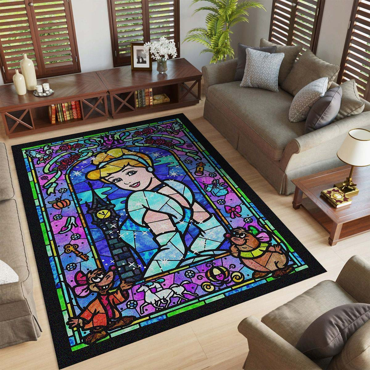 Aschenputtel Eine Disney-Prinzessin Teppich – Bild 2