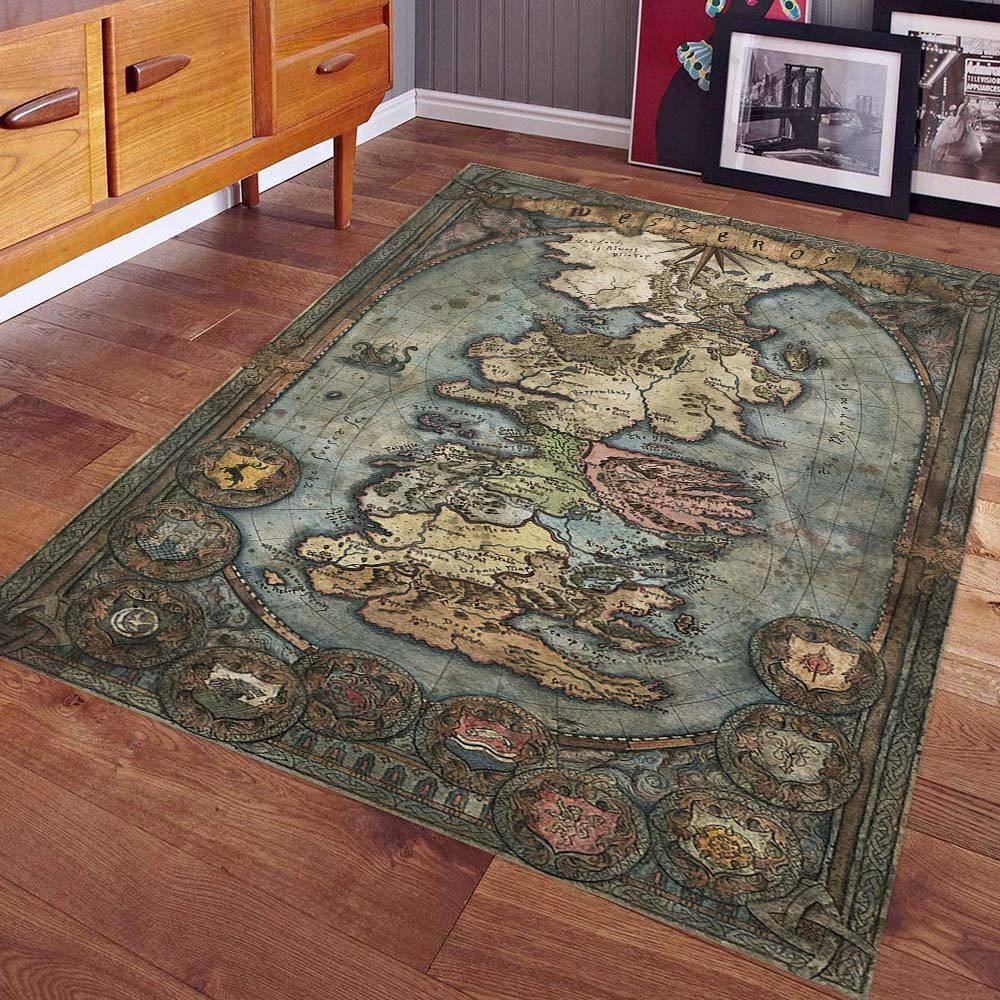 Spiel der Throne Westeros-Karte Teppich – Bild 2