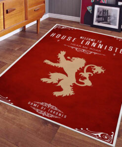 Alternative view of Game of Thrones Willkommen im Haus Lannister Teppich
