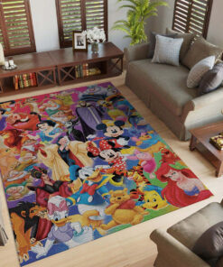 Alternative view of Alle Charaktere Disney Cartoon Teppich