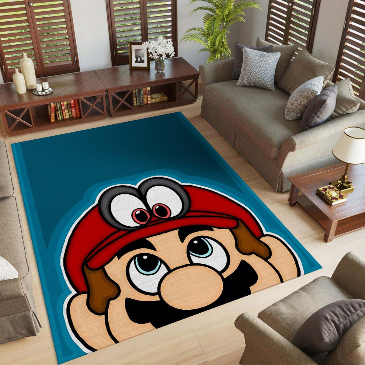 Super Mario Odyssee Teppich – Bild 2