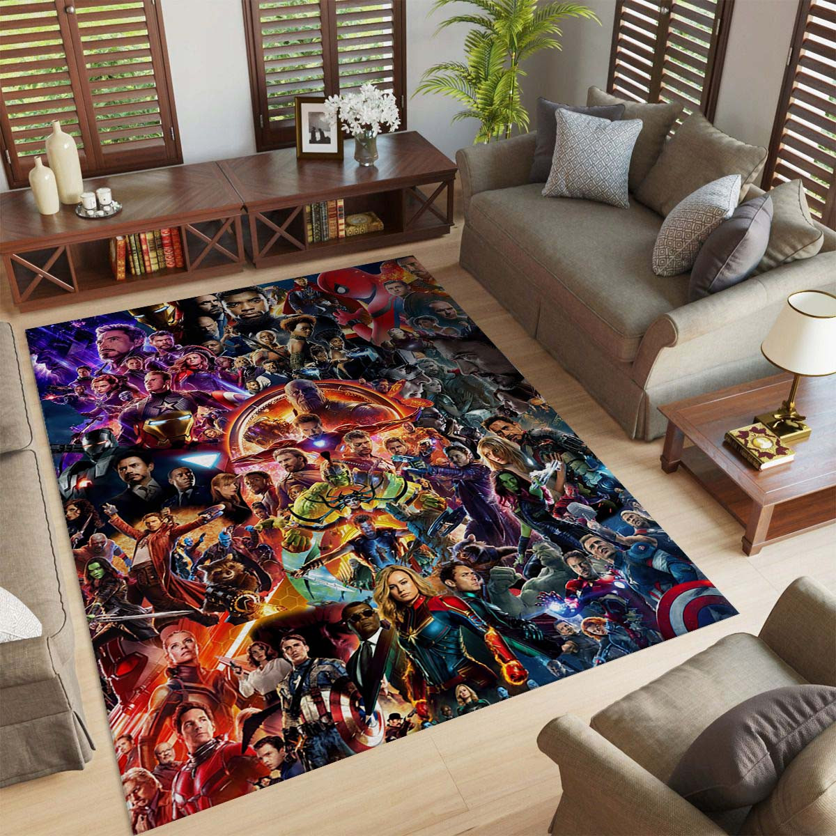 Avengers Endgame Alle Charaktere Teppich – Bild 2
