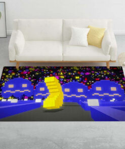 Alternative view of PACMAN 3D-Kunst Teppich