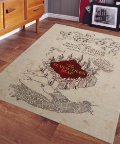 Alternative view of Die Karte der Rumtreiber Harry Potter Teppich