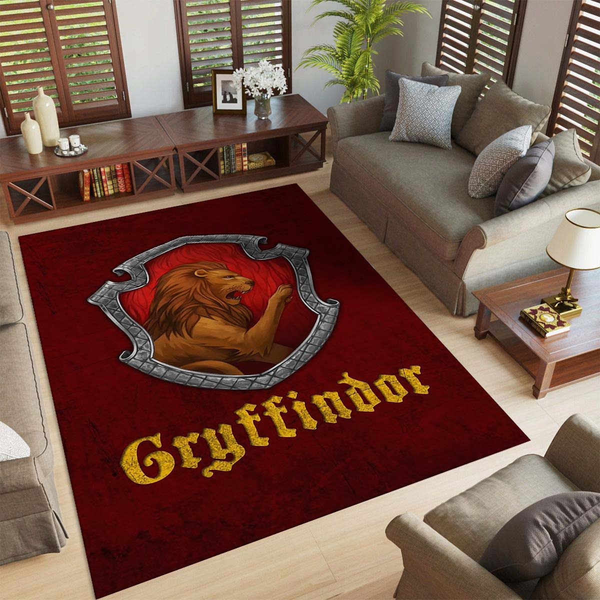 Harry-Potter-Gryffindor Teppich – Bild 2