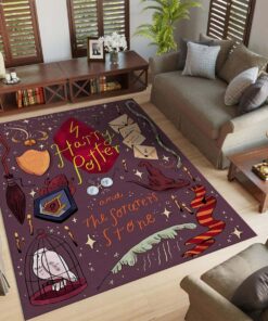 Alternative view of Harry Potter und Eule Teppich