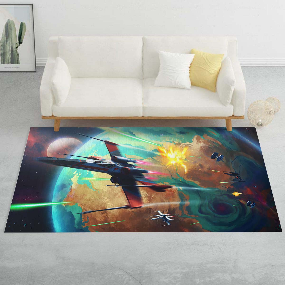 Star Wars Schlachtschiff SW11 Teppich – Bild 2