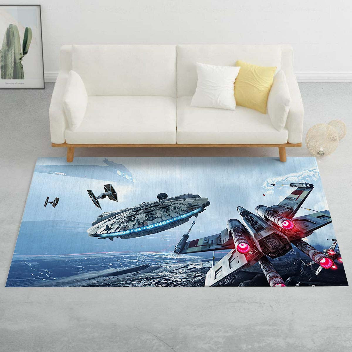 Star Wars Schlachtschiff SW12 Teppich – Bild 2