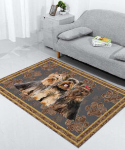 Nettes Hundemuster Teppich