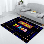 Pacman Spielzimmer Geschenk Teppich