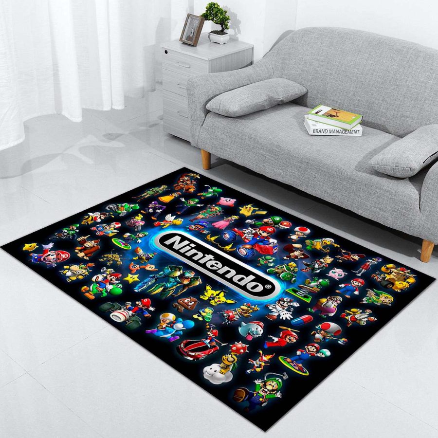 Alle Nintendo-Charaktere Teppich – Bild 4