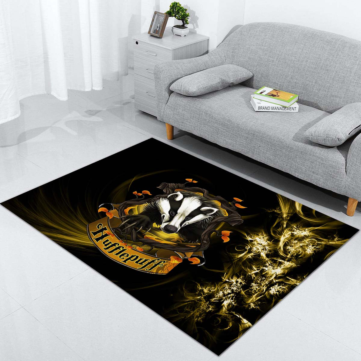 Harry Potter Hufflepuff Teppich