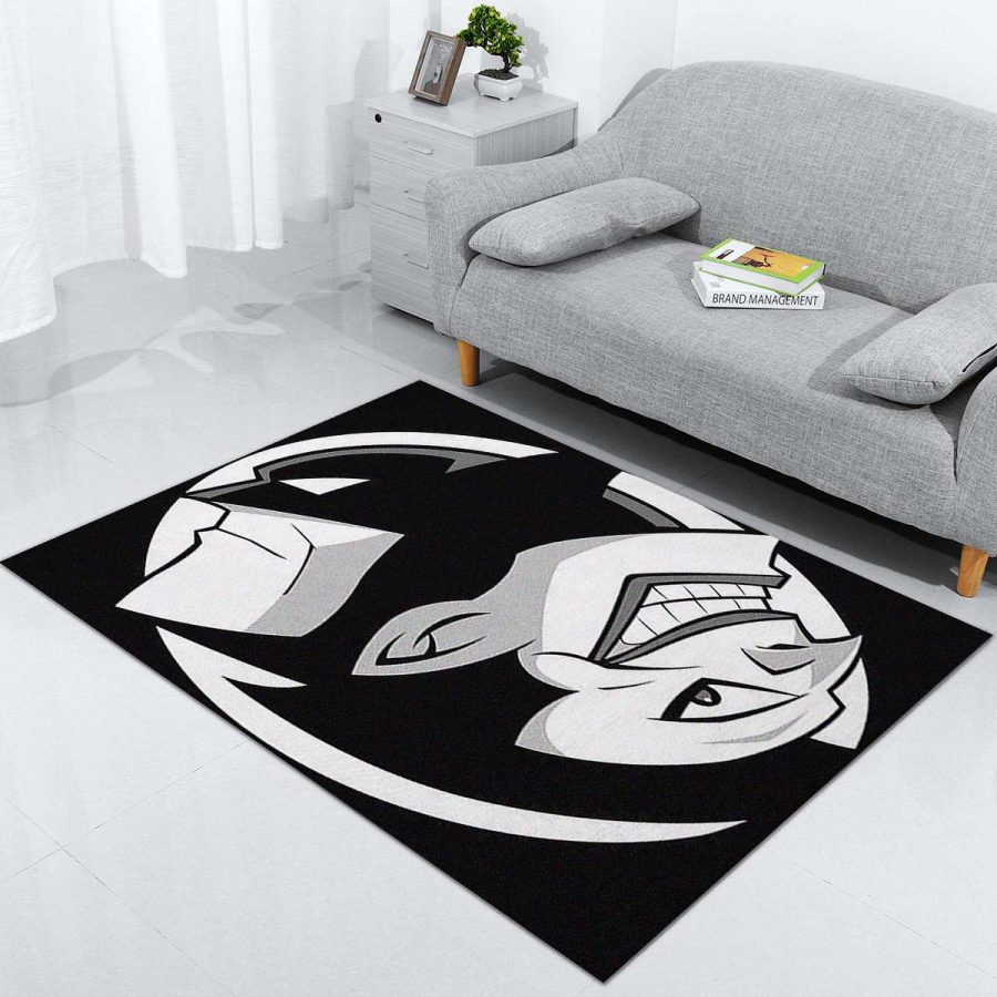 Batman und Joker Monochrom Teppich – Bild 4