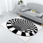 3D Schwarzes Loch Teppich