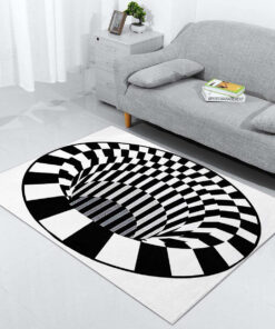 3D Schwarzes Loch Teppich