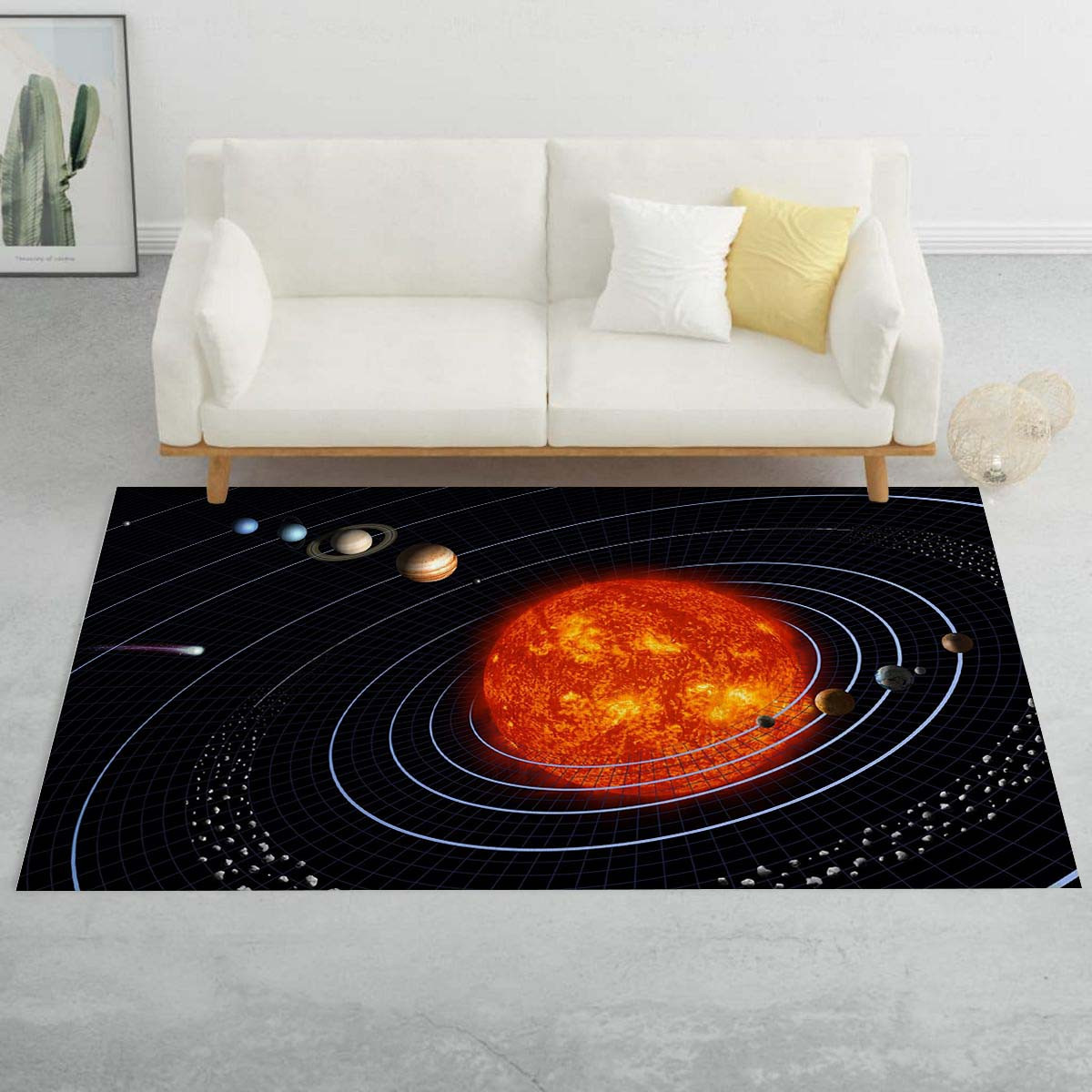 Sonnensystem Teppich – Bild 2