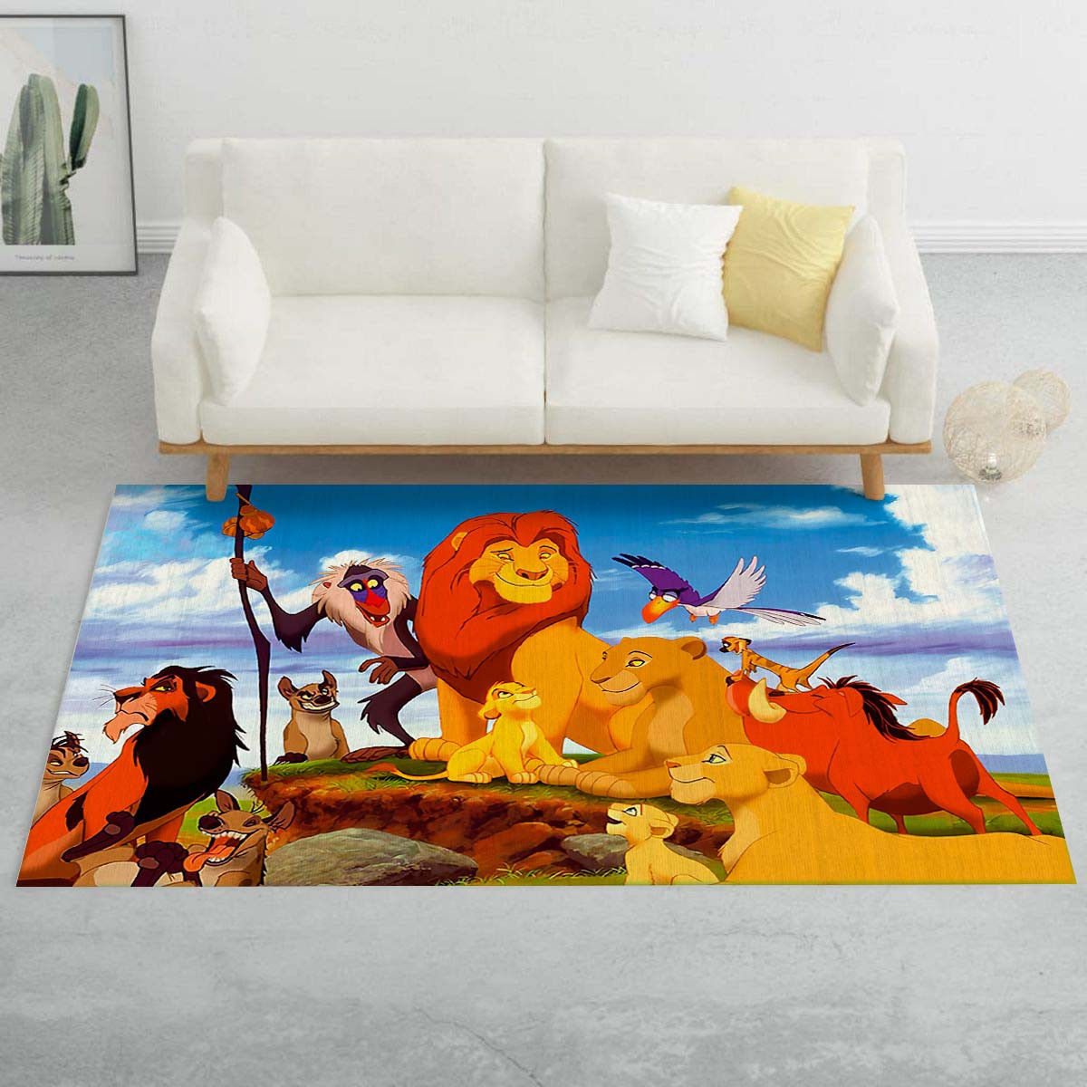 Familie der Könige der Löwen LK01 Teppich – Bild 2