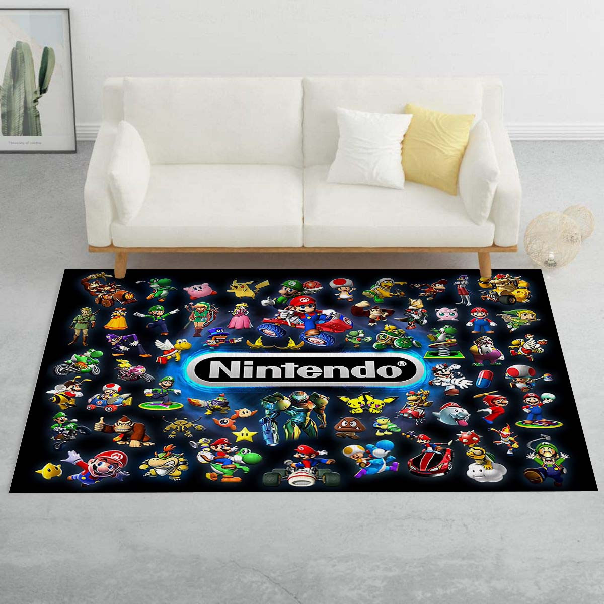 Alle Nintendo-Charaktere Teppich – Bild 2