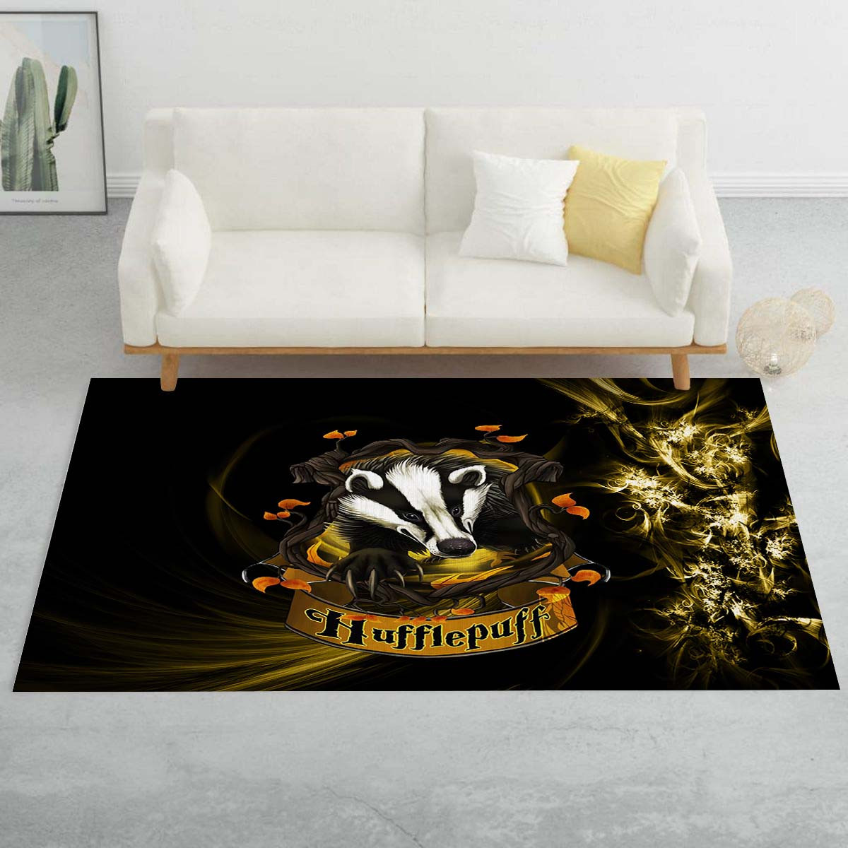 Harry Potter Hufflepuff Teppich – Bild 2
