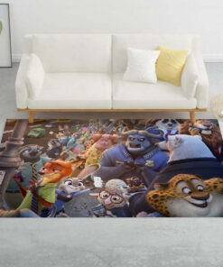 Alternative view of Zootopia Teppich