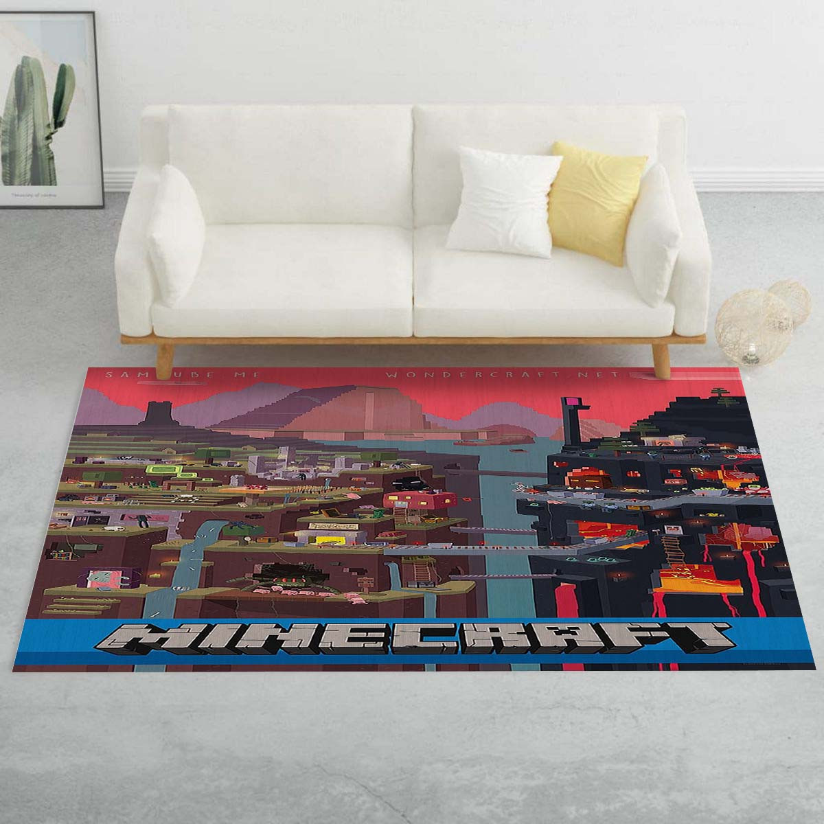 Minecraft Samcube Teppich – Bild 2