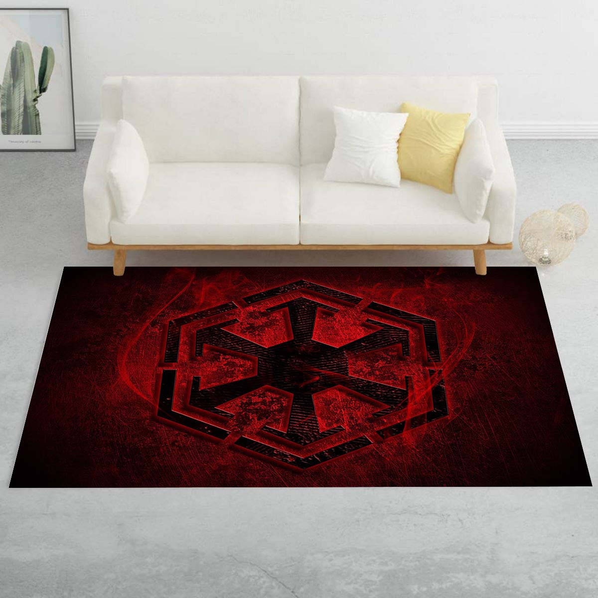 Symbol des Sith-Imperiums Star Wars Teppich – Bild 2