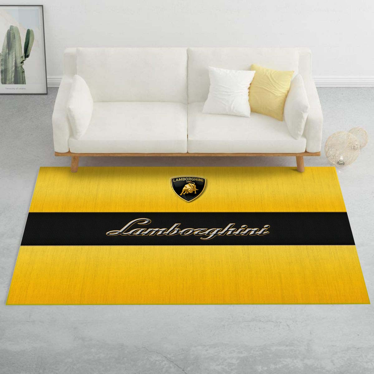 Lamborghini-Logo Teppich – Bild 2