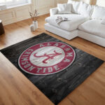 Alabama Crimson Tide Football Team NCAA007 Teppich