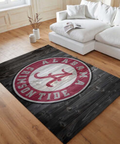 Alabama Crimson Tide Football Team NCAA007 Teppich