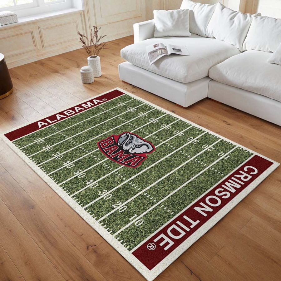 Alabama Crimson Tide Football Team Feld Teppich – Bild 4