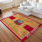 Alabama Crimson Tide Basketball Team Court Teppich