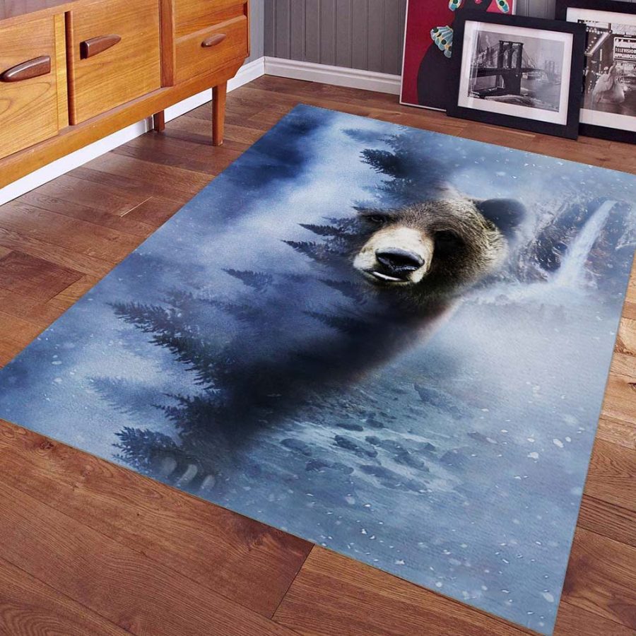 Bär Tier Teppich – Bild 4
