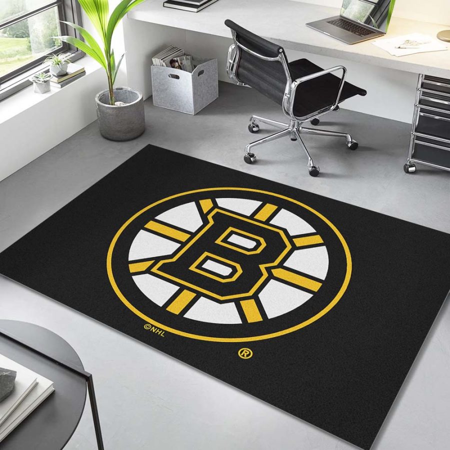 Boston Bruins NHL-Hockey-Teamgeist Teppich – Bild 4