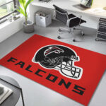 Atlanta Falcons Football Team NFL-Helm Teppich