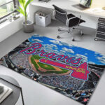 Atlanta Braves Baseball Team MLB Teppich