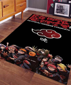 Akatsuki-Team im Naruto-Manga Teppich
