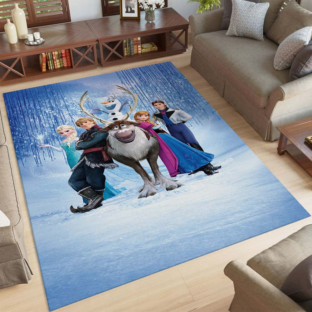 Anna Elsa Olaf Frozen eiskönigin Disney 1003 Teppich