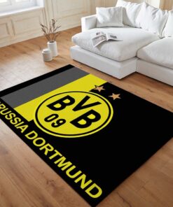 BVB Borussia Dortmund 09 Fußballmannschaft Teppich