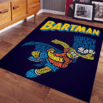 Batman Bart Simpson Teppich