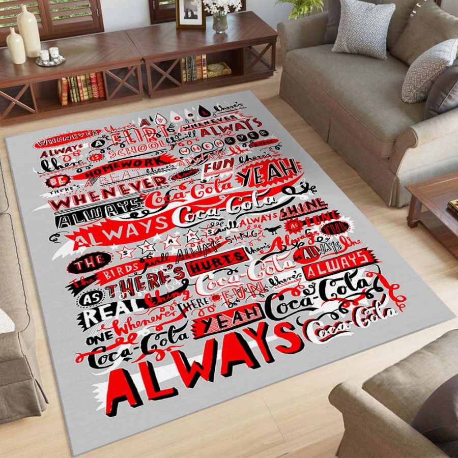 Coca-Cola-Spaß Teppich – Bild 4