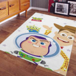 Buzz Lightyear und Woody Toy Story Charaktere 1002 Teppich