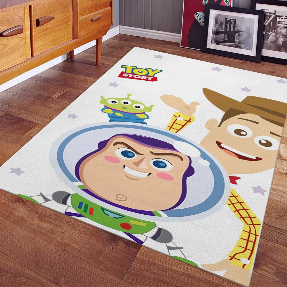 Buzz Lightyear und Woody Toy Story Charaktere 1002 Teppich